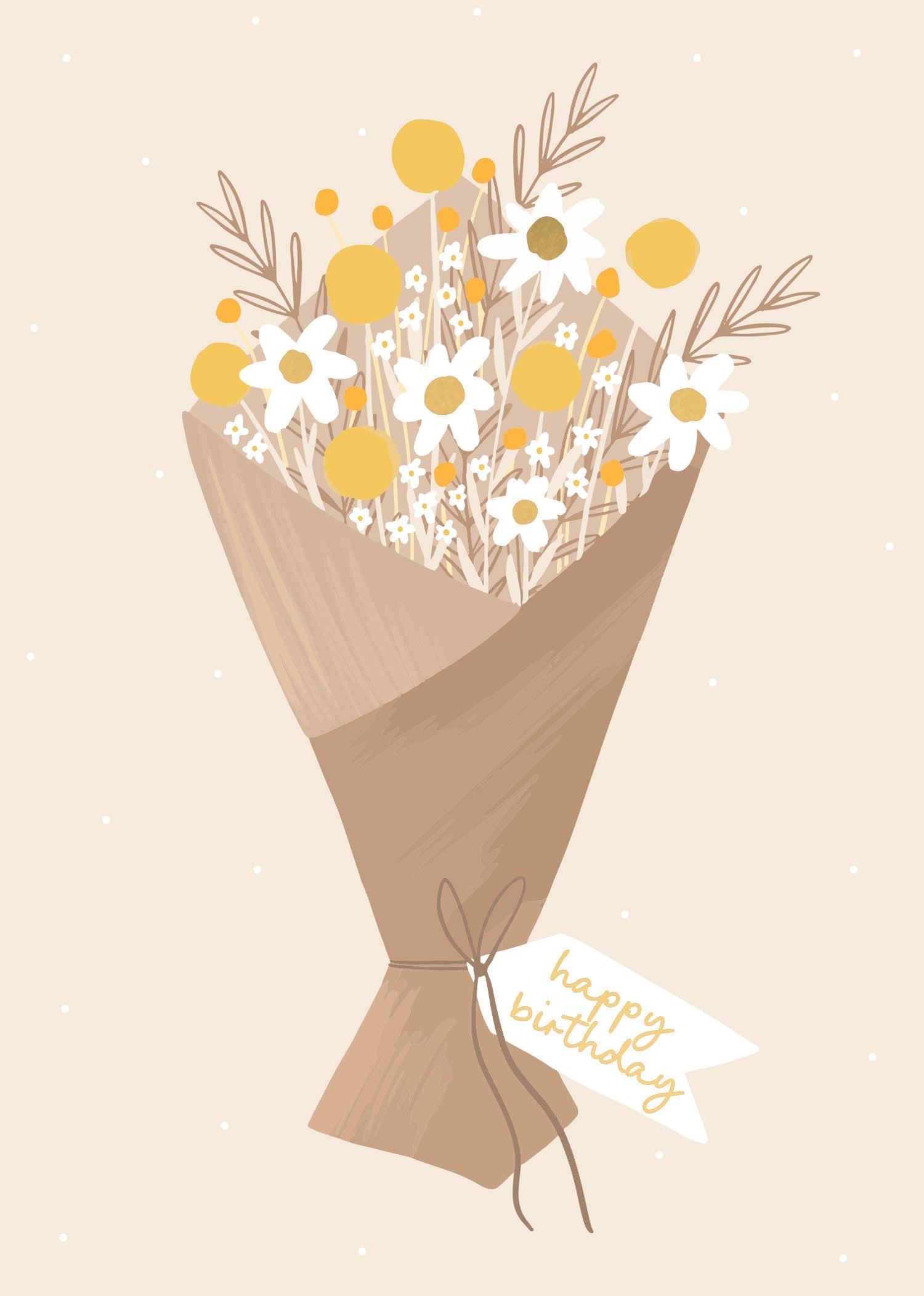 Greeting Card Sunshine - BIRTHDAY BUNCH